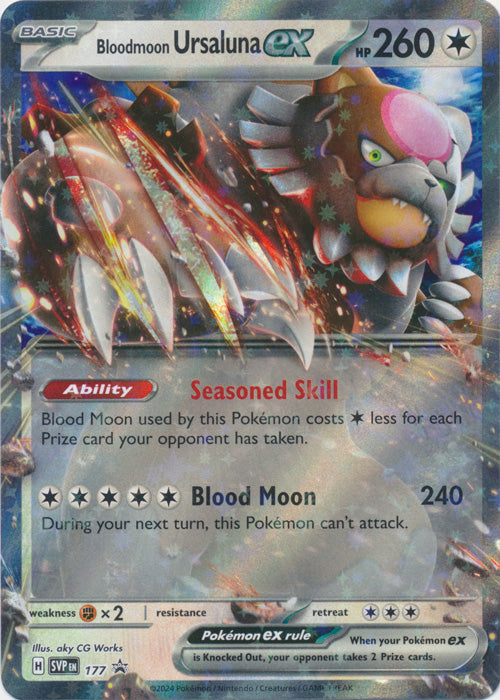 Bloodmoon Ursaluna ex : PROMO - SVP177