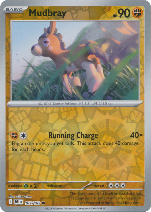 Mudbray : DESTINED RIVALS (Reverse holo) - 107/182