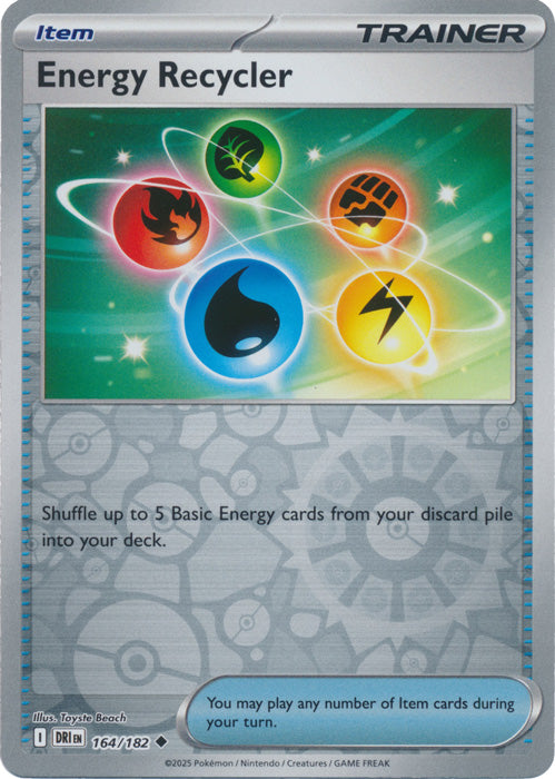 Energy Recycler : DESTINED RIVALS (Reverse holo) - 164/182