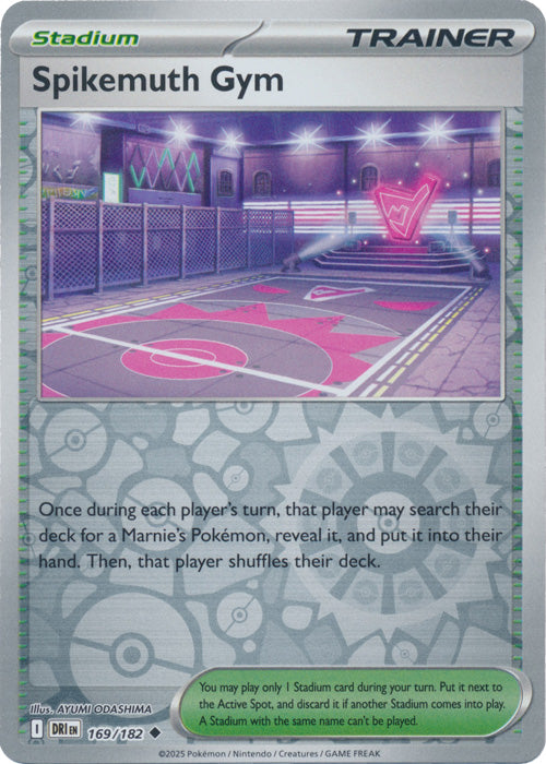Spikemuth Gym : DESTINED RIVALS (Reverse holo) - 169/182