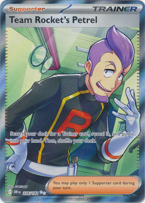 Team Rocket's Petrel : DESTINED RIVALS - 226/182