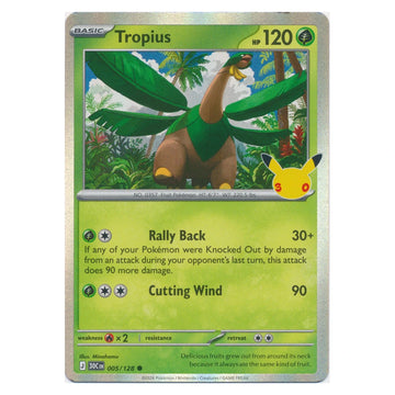 Tropius : 30TH CELEBRATION (Holo) - 005/128