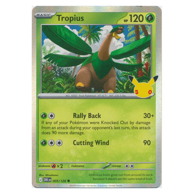 Tropius : 30TH CELEBRATION (Holo) - 005/128