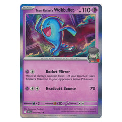 Team Rocket's Wobbuffet : DESTINED RIVALS (Holo) - 082/182