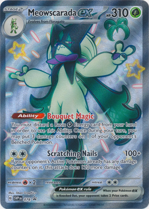 Meowscarada ex : PROMO - SVP078