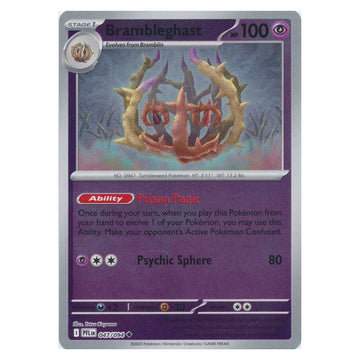 Brambleghast : PHANTASMAL FLAMES (Reverse holo) - 047/094