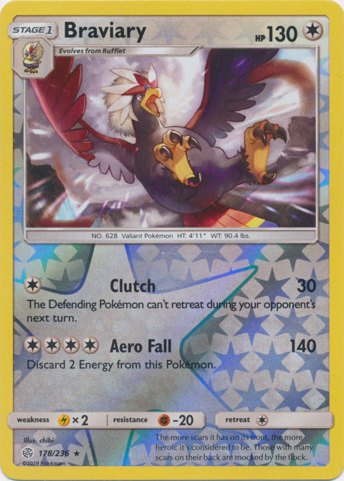Braviary : COSMIC ECLIPSE (Reverse holo) - 178/236