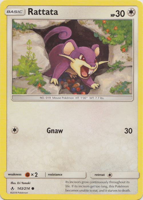 Rattata : UNBROKEN BONDS - 143/214