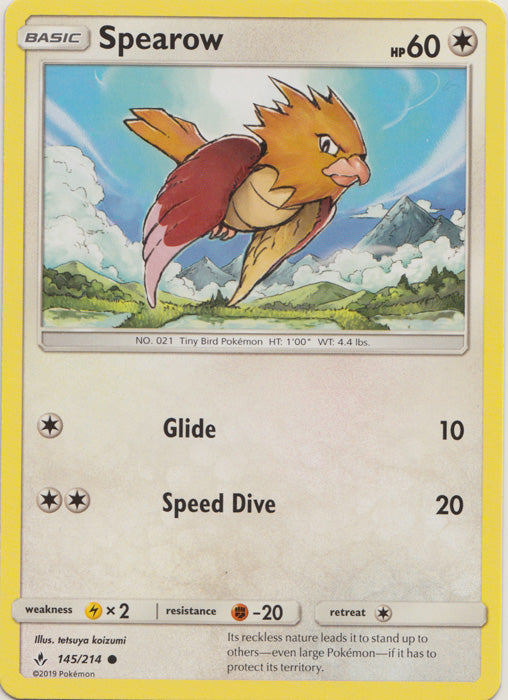 Spearow : UNBROKEN BONDS - 145/214