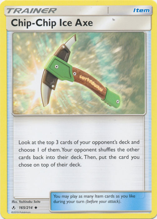 Chip-Chip Ice Axe : UNBROKEN BONDS - 165/214