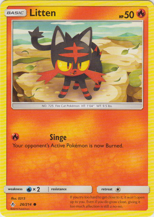 Litten : UNBROKEN BONDS - 26/214