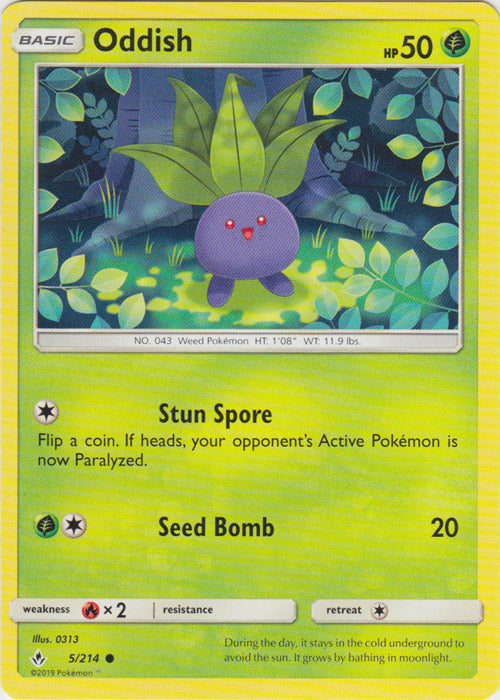Oddish : UNBROKEN BONDS - 5/214