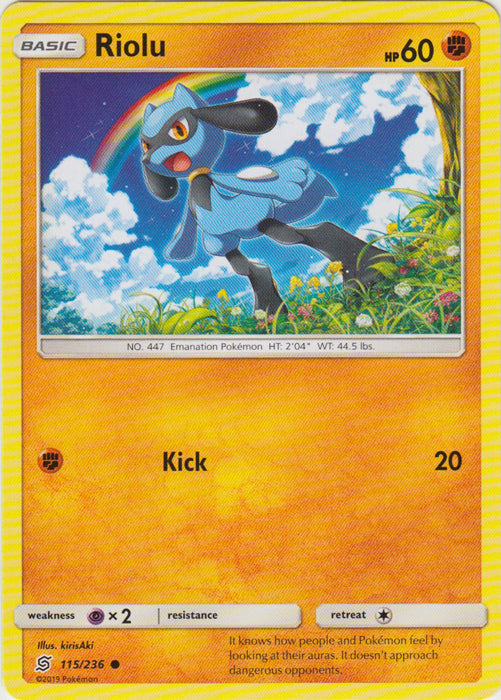 Riolu : UNIFIED MINDS - 115/236