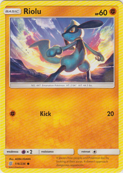 Riolu : UNIFIED MINDS - 116/236