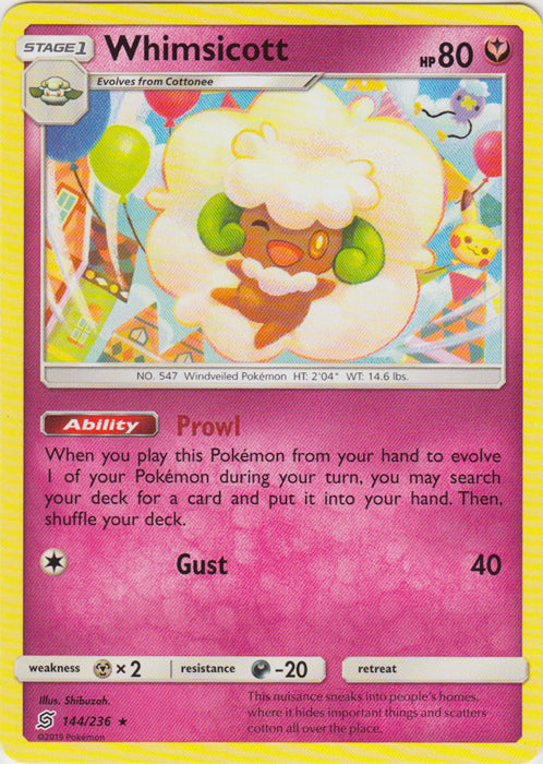 Whimsicott : UNIFIED MINDS - 144/236