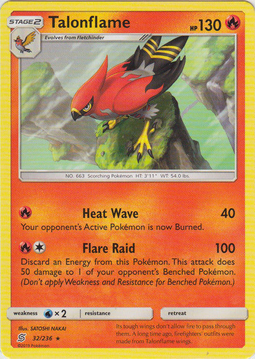 Talonflame : UNIFIED MINDS - 32/236