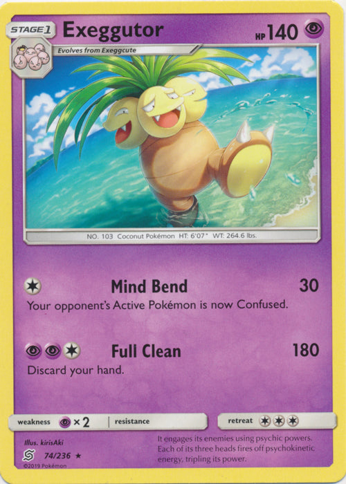Exeggutor : UNIFIED MINDS - 74/236