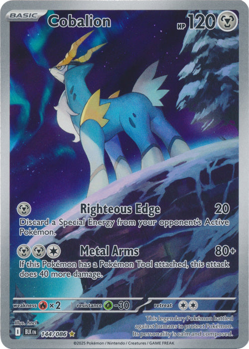 Cobalion : BLACK BOLT - 144/086