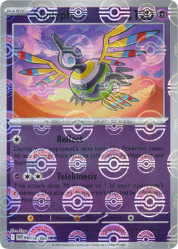 Sigilyph : WHITE FLARE (Pokeball Reverse holo) - 038/086