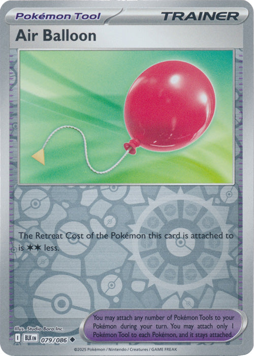 Air Balloon : BLACK BOLT (Reverse holo) - 079/086