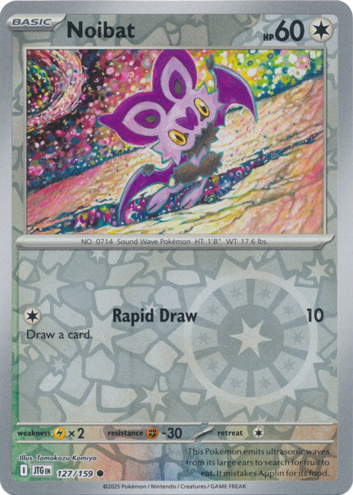 Noibat : JOURNEY TOGETHER (Reverse holo) - 127/159