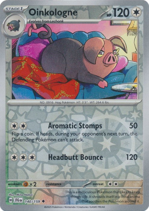 Oinkologne : JOURNEY TOGETHER (Reverse holo) - 140/159