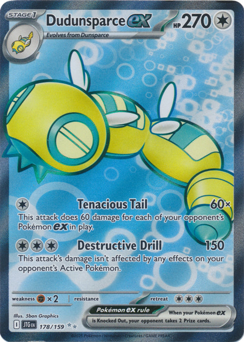 Dudunsparce ex : JOURNEY TOGETHER - 178/159