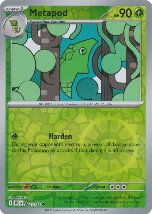 Metapod : JOURNEY TOGETHER (Reverse holo) - 002/159
