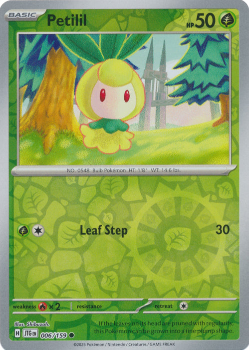 Petilil : JOURNEY TOGETHER (Reverse holo) - 006/159