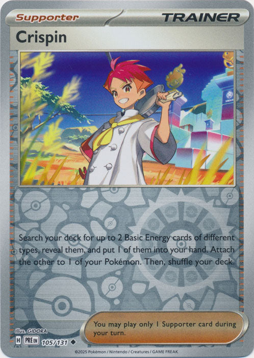 Crispin : PRISMATIC EVOLUTIONS (Reverse holo) - 105/131