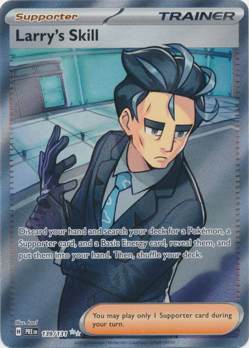 Larry's Skill : PRISMATIC EVOLUTIONS - 139/131