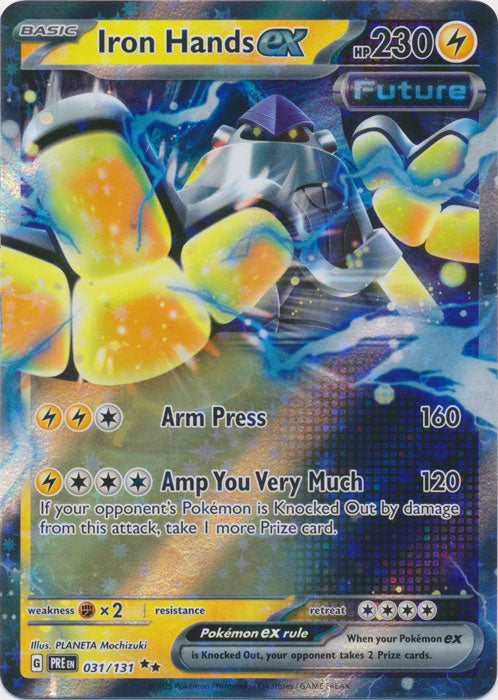 Iron Hands ex : PRISMATIC EVOLUTIONS - 031/131