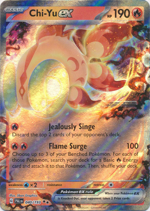 Chi-Yu ex : PALDEA EVOLVED - 040/193