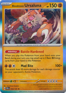 Bloodmoon Ursaluna : PRISMATIC EVOLUTIONS (Holo) - 054/131