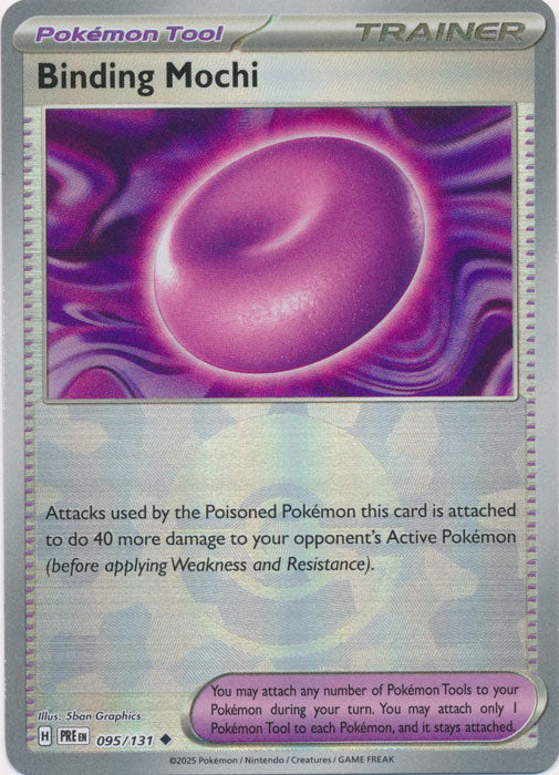 Binding Mochi : PRISMATIC EVOLUTIONS (Pokeball Reverse holo) - 095/131