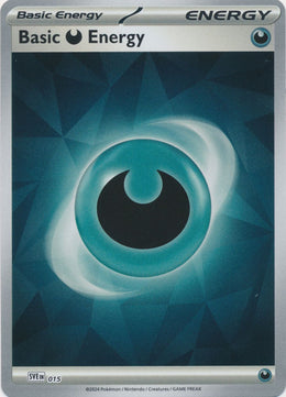 Basic Darkness Energy : PRISMATIC EVOLUTIONS (Reverse holo) - SVE015