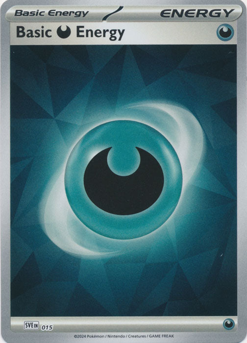 Basic Darkness Energy : PRISMATIC EVOLUTIONS (Reverse holo) - SVE015