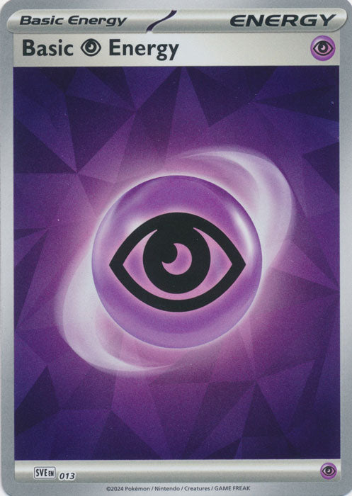 Basic Psychic Energy : PRISMATIC EVOLUTIONS (Reverse holo) - SVE013