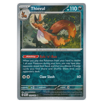 Thievul : PARADOX RIFT (Reverse holo) - 120/182