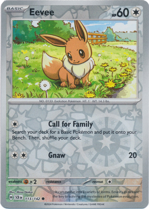 Eevee : STELLAR CROWN (Reverse holo) - 113/142