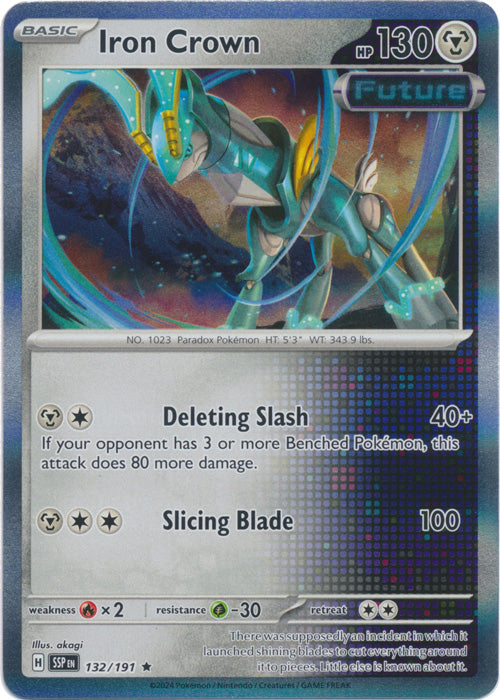 Iron Crown : SURGING SPARKS (Holo) - 132/191