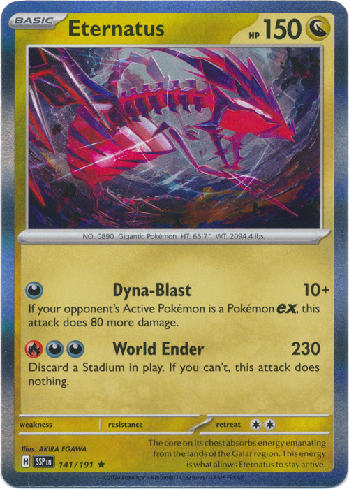 Eternatus : SURGING SPARKS (Holo) - 141/191