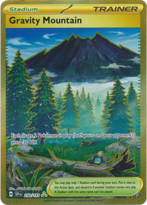 Gravity Mountain : SURGING SPARKS - 250/191
