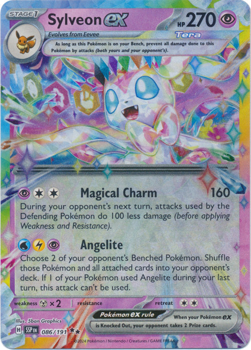 Sylveon ex : SURGING SPARKS - 086/191
