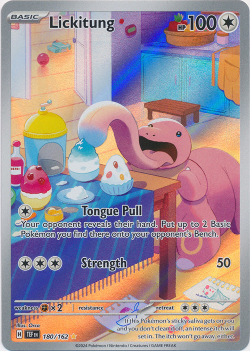 Lickitung : TEMPORAL FORCES - 180/162