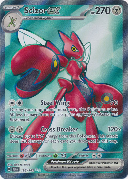 Scizor ex : TEMPORAL FORCES - 195/162