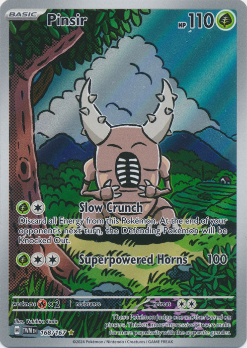 Pinsir : TWILIGHT MASQUERADE - 168/167