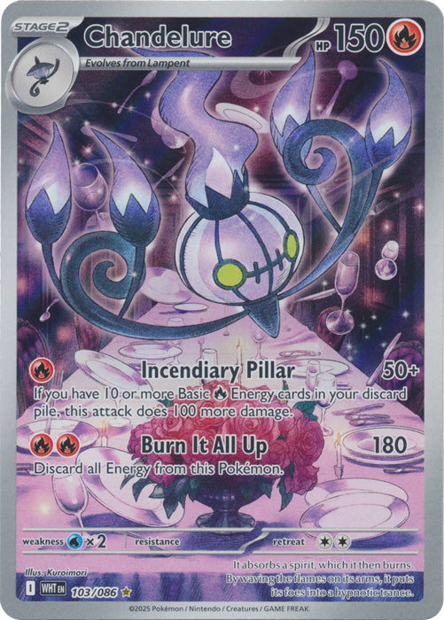 Chandelure : WHITE FLARE - 103/086