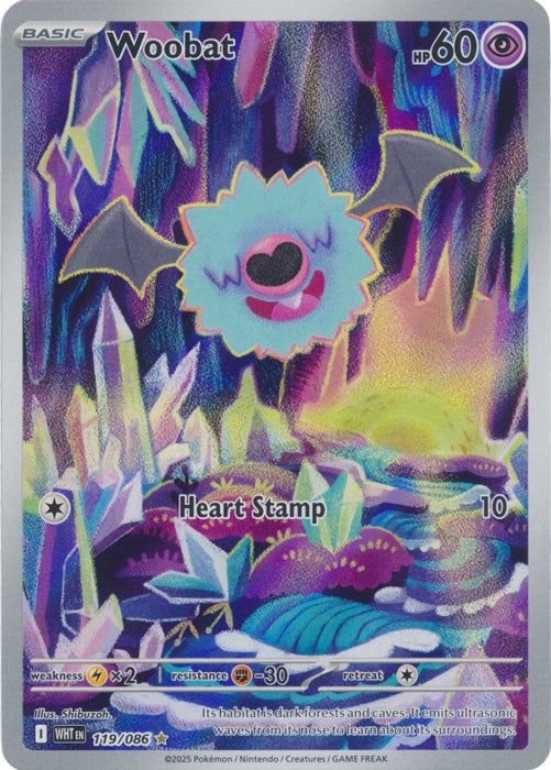 Woobat : WHITE FLARE - 119/086