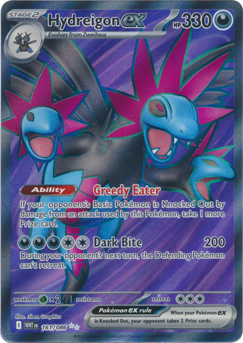 Hydreigon ex : WHITE FLARE - 161/086